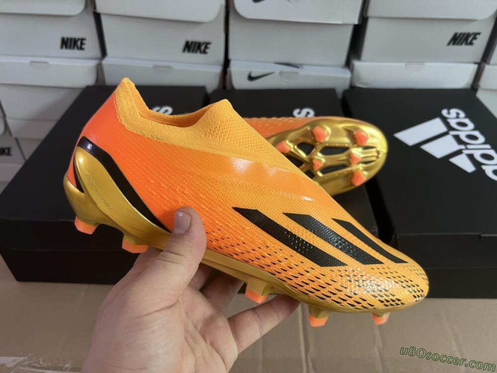 Shop the Latest FG Soccer Cleats in Orange, Black and Gold
